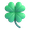 four leaf clover emoji